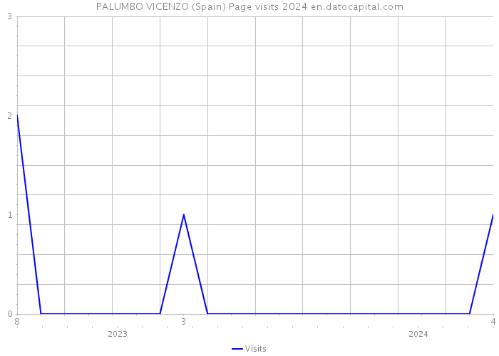 PALUMBO VICENZO (Spain) Page visits 2024 