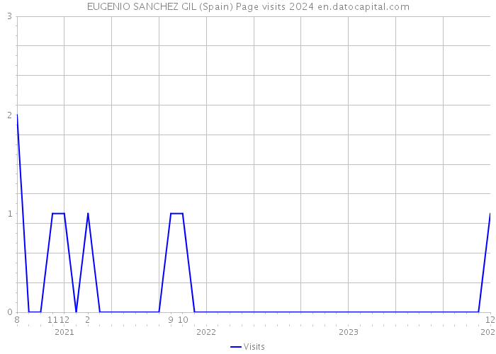 EUGENIO SANCHEZ GIL (Spain) Page visits 2024 