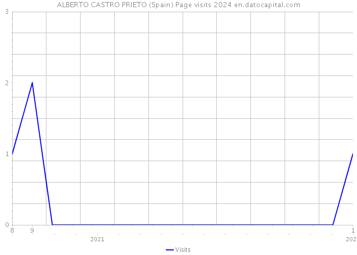 ALBERTO CASTRO PRIETO (Spain) Page visits 2024 