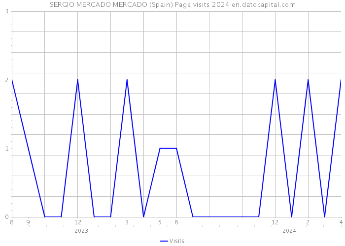 SERGIO MERCADO MERCADO (Spain) Page visits 2024 