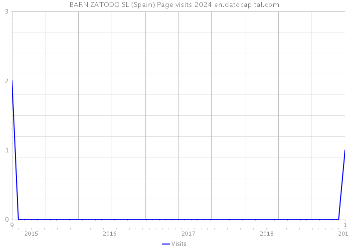 BARNIZATODO SL (Spain) Page visits 2024 