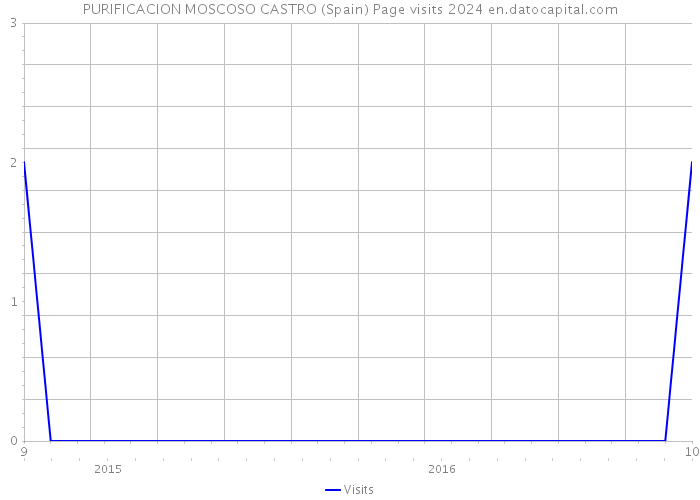 PURIFICACION MOSCOSO CASTRO (Spain) Page visits 2024 