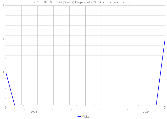 KIM SON OC CHO (Spain) Page visits 2024 