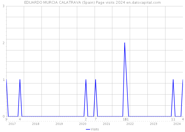EDUARDO MURCIA CALATRAVA (Spain) Page visits 2024 