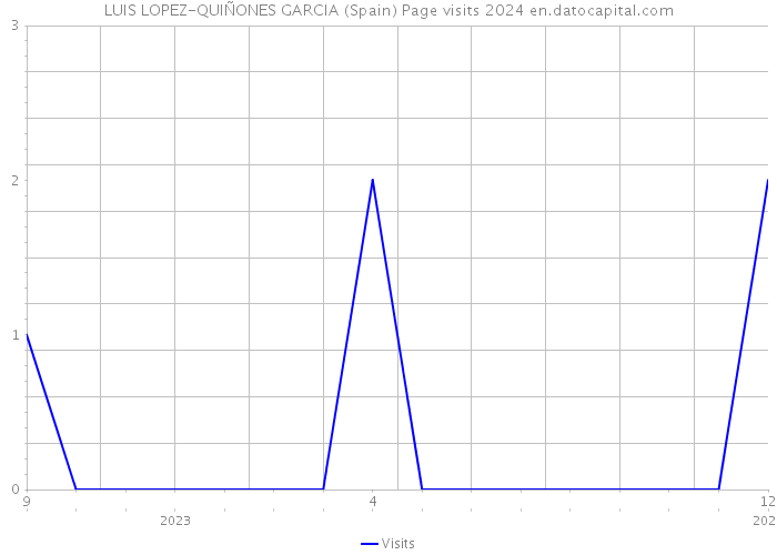 LUIS LOPEZ-QUIÑONES GARCIA (Spain) Page visits 2024 