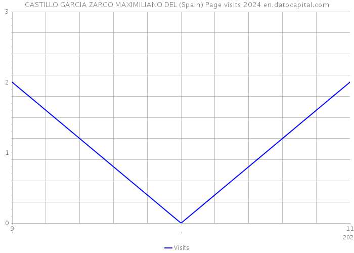 CASTILLO GARCIA ZARCO MAXIMILIANO DEL (Spain) Page visits 2024 