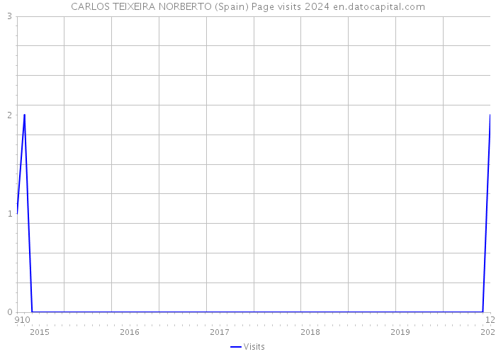 CARLOS TEIXEIRA NORBERTO (Spain) Page visits 2024 