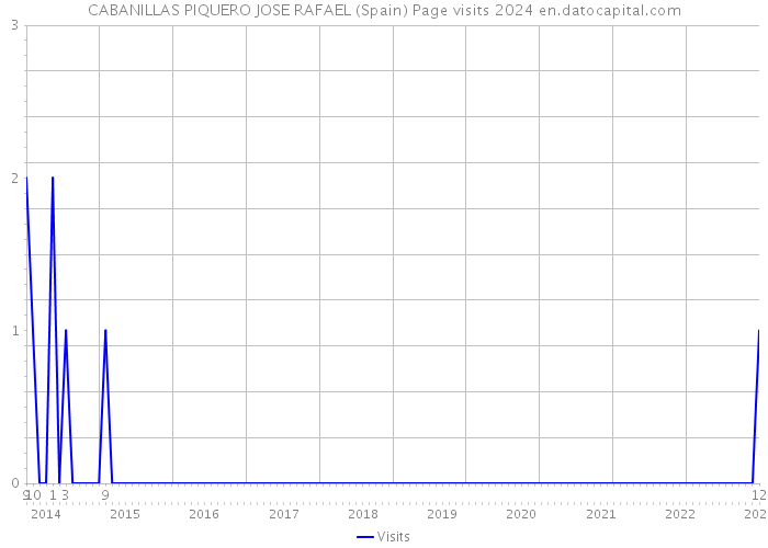 CABANILLAS PIQUERO JOSE RAFAEL (Spain) Page visits 2024 