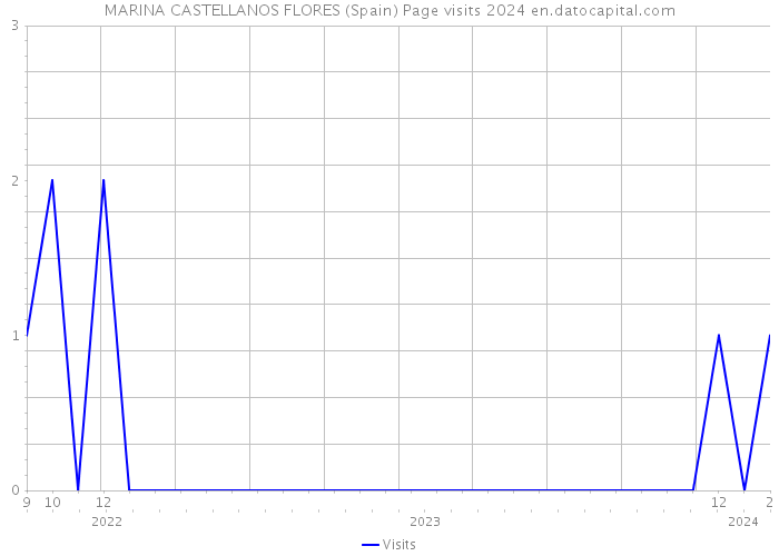 MARINA CASTELLANOS FLORES (Spain) Page visits 2024 