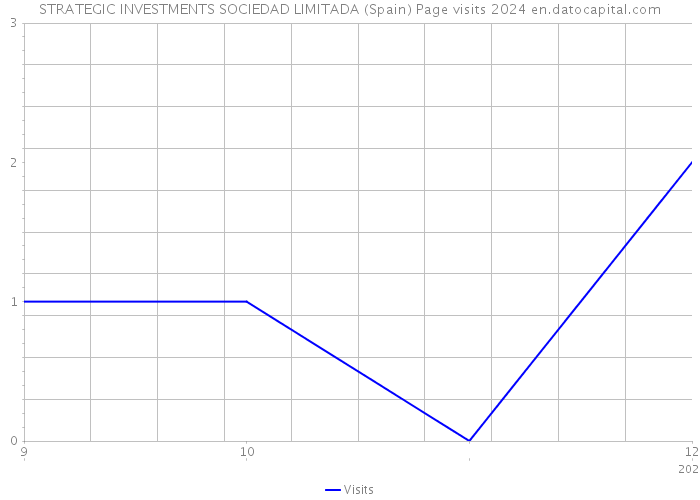STRATEGIC INVESTMENTS SOCIEDAD LIMITADA (Spain) Page visits 2024 