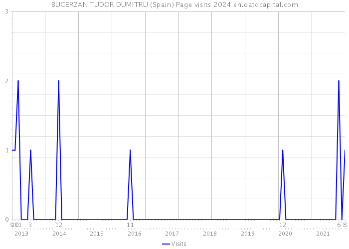 BUCERZAN TUDOR DUMITRU (Spain) Page visits 2024 