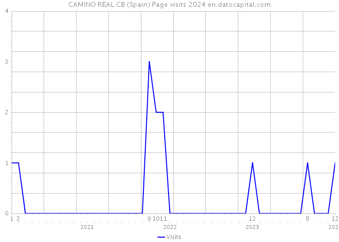 CAMINO REAL CB (Spain) Page visits 2024 