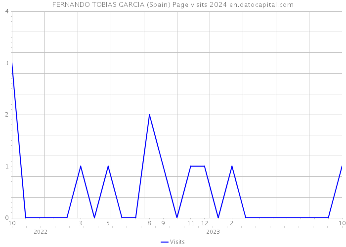 FERNANDO TOBIAS GARCIA (Spain) Page visits 2024 