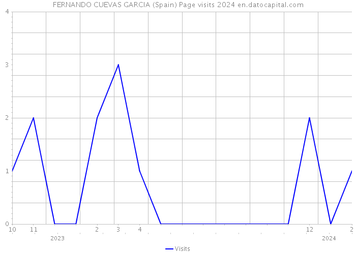 FERNANDO CUEVAS GARCIA (Spain) Page visits 2024 