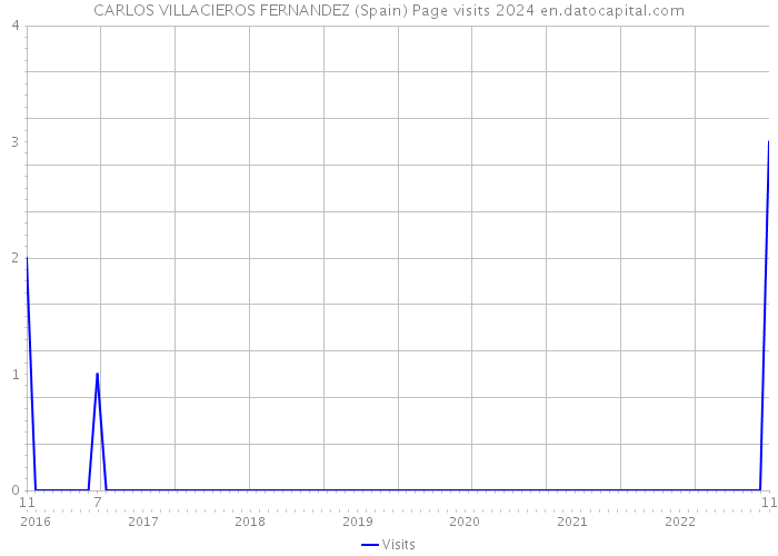 CARLOS VILLACIEROS FERNANDEZ (Spain) Page visits 2024 