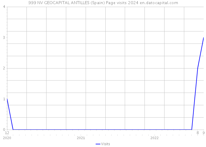 999 NV GEOCAPITAL ANTILLES (Spain) Page visits 2024 