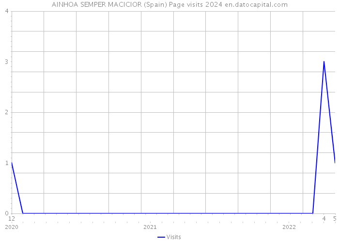 AINHOA SEMPER MACICIOR (Spain) Page visits 2024 