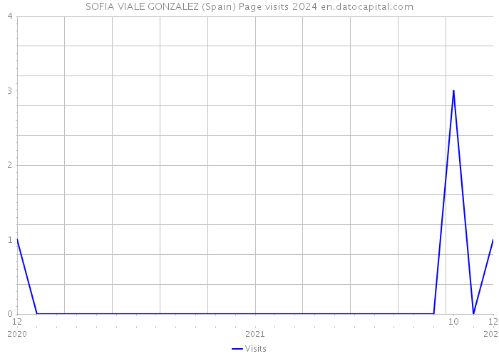 SOFIA VIALE GONZALEZ (Spain) Page visits 2024 