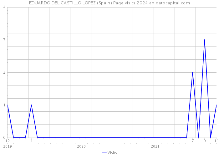 EDUARDO DEL CASTILLO LOPEZ (Spain) Page visits 2024 