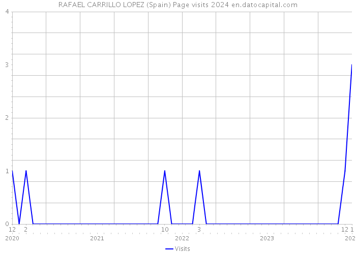RAFAEL CARRILLO LOPEZ (Spain) Page visits 2024 