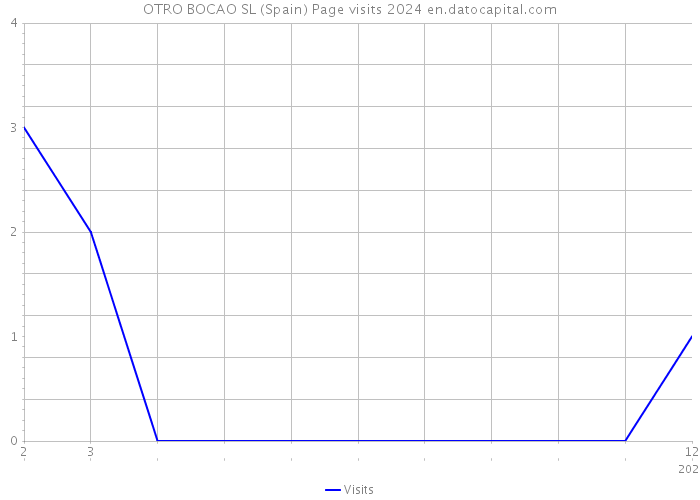 OTRO BOCAO SL (Spain) Page visits 2024 