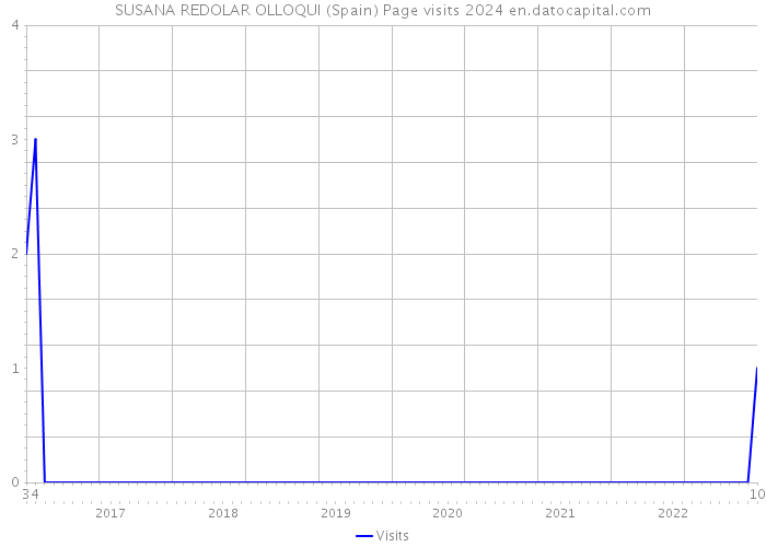 SUSANA REDOLAR OLLOQUI (Spain) Page visits 2024 