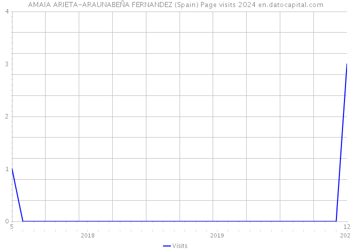 AMAIA ARIETA-ARAUNABEÑA FERNANDEZ (Spain) Page visits 2024 
