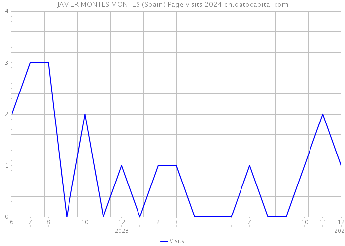 JAVIER MONTES MONTES (Spain) Page visits 2024 