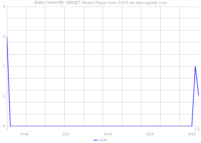 ENRIC MANYER VERNET (Spain) Page visits 2024 