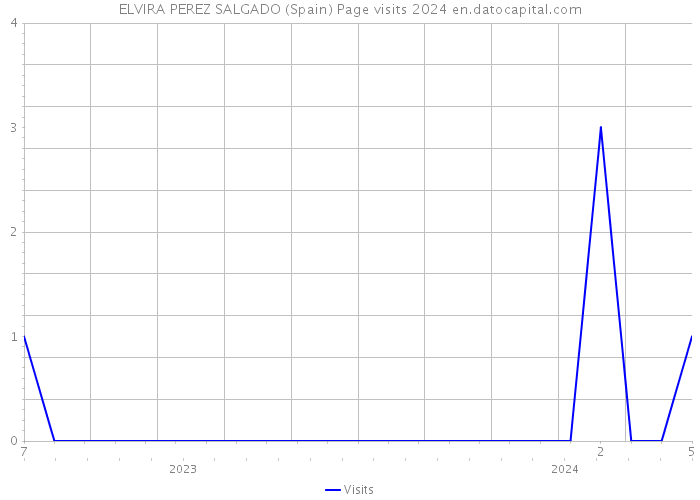 ELVIRA PEREZ SALGADO (Spain) Page visits 2024 