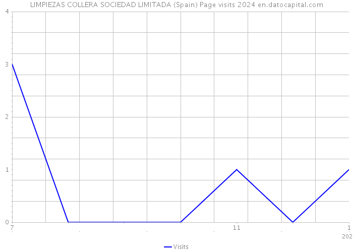 LIMPIEZAS COLLERA SOCIEDAD LIMITADA (Spain) Page visits 2024 