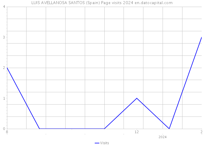 LUIS AVELLANOSA SANTOS (Spain) Page visits 2024 