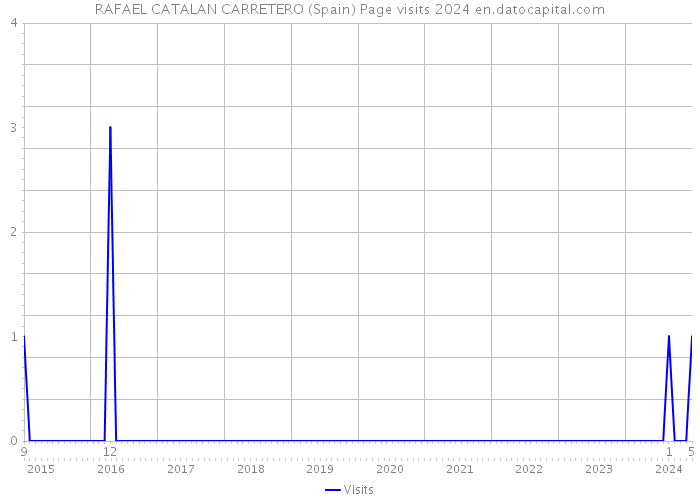 RAFAEL CATALAN CARRETERO (Spain) Page visits 2024 