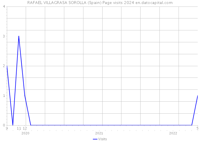 RAFAEL VILLAGRASA SOROLLA (Spain) Page visits 2024 