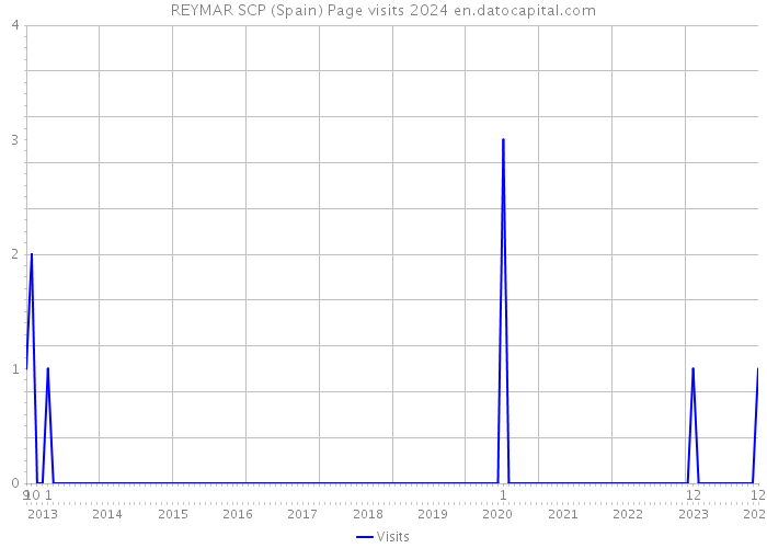 REYMAR SCP (Spain) Page visits 2024 