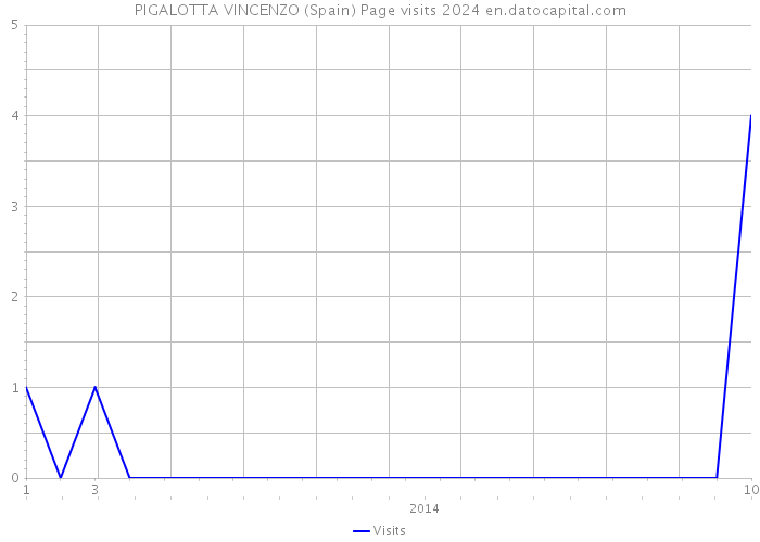 PIGALOTTA VINCENZO (Spain) Page visits 2024 