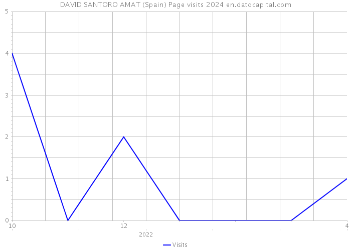 DAVID SANTORO AMAT (Spain) Page visits 2024 