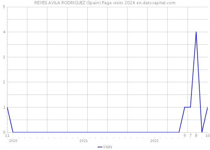 REYES AVILA RODRIGUEZ (Spain) Page visits 2024 