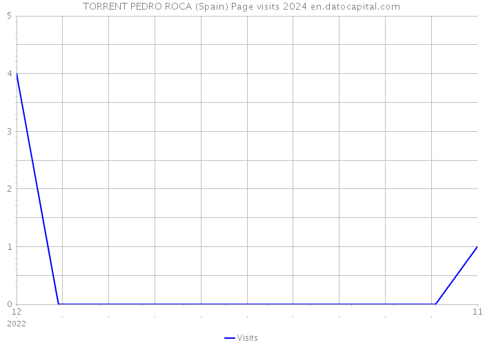 TORRENT PEDRO ROCA (Spain) Page visits 2024 