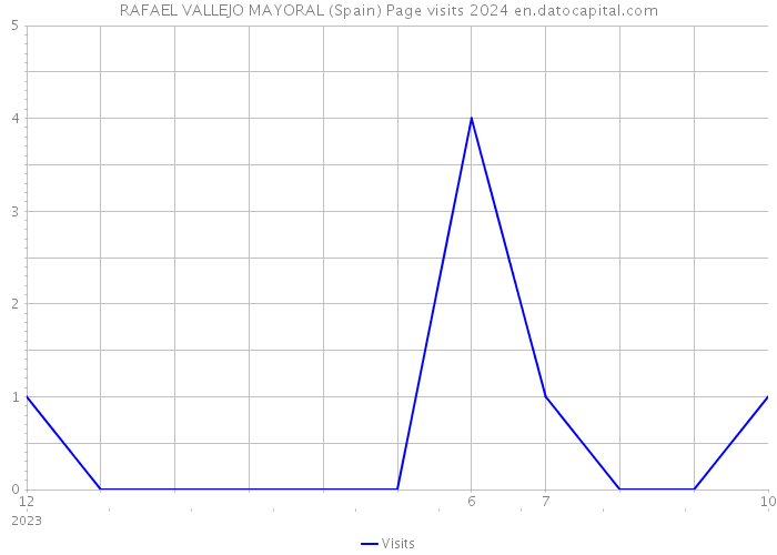RAFAEL VALLEJO MAYORAL (Spain) Page visits 2024 