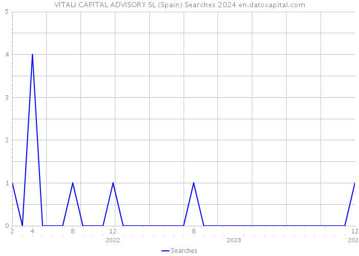 VITALI CAPITAL ADVISORY SL (Spain) Searches 2024 