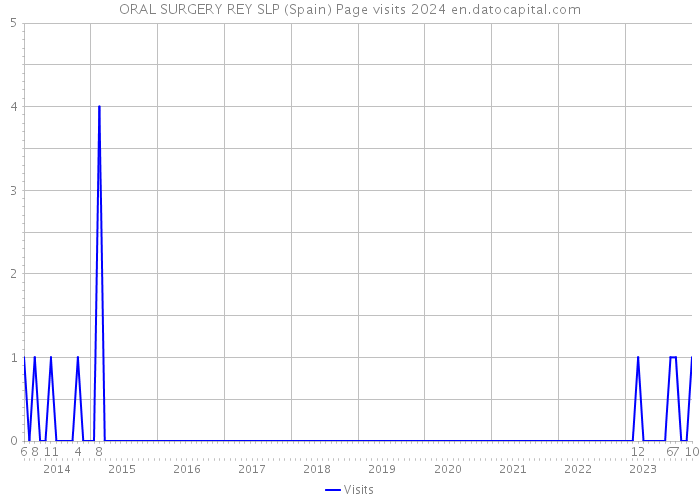ORAL SURGERY REY SLP (Spain) Page visits 2024 
