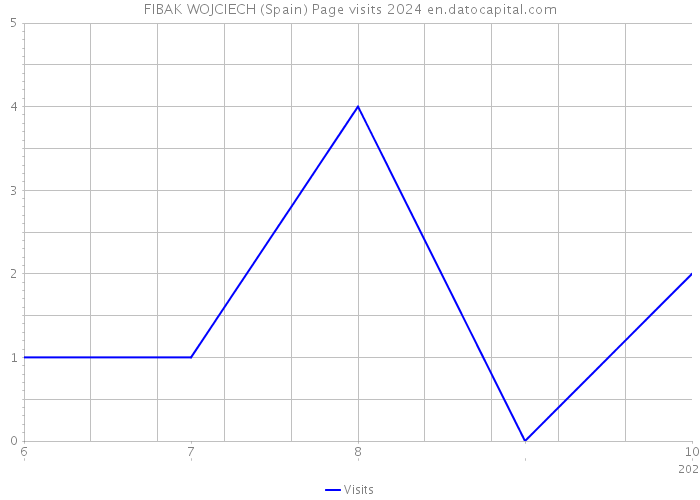 FIBAK WOJCIECH (Spain) Page visits 2024 