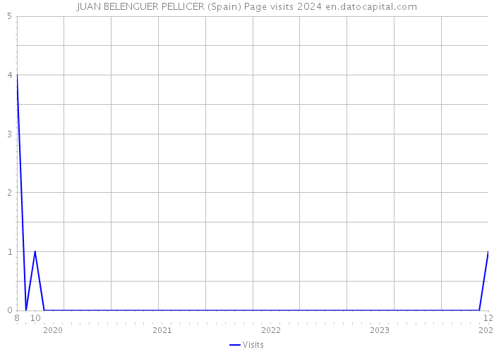 JUAN BELENGUER PELLICER (Spain) Page visits 2024 