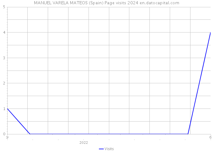 MANUEL VARELA MATEOS (Spain) Page visits 2024 