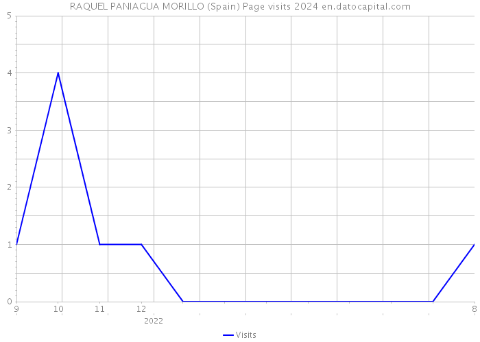 RAQUEL PANIAGUA MORILLO (Spain) Page visits 2024 