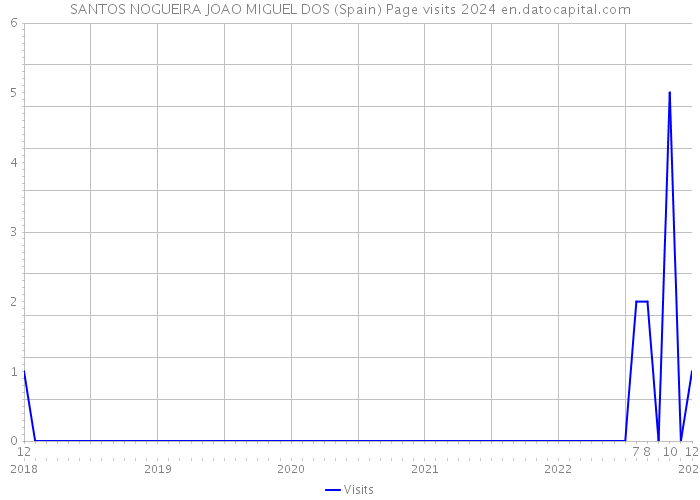 SANTOS NOGUEIRA JOAO MIGUEL DOS (Spain) Page visits 2024 