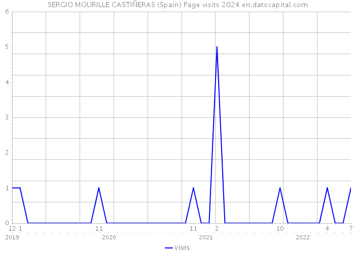 SERGIO MOURILLE CASTIÑERAS (Spain) Page visits 2024 