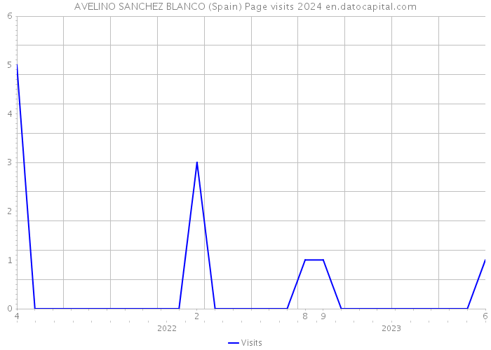 AVELINO SANCHEZ BLANCO (Spain) Page visits 2024 