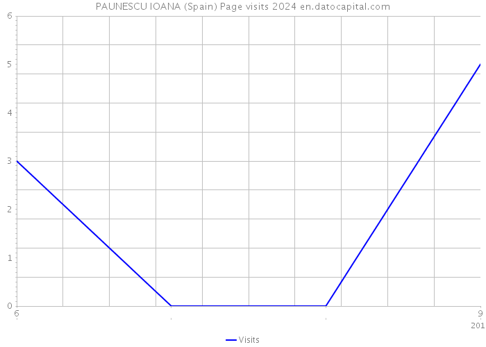 PAUNESCU IOANA (Spain) Page visits 2024 